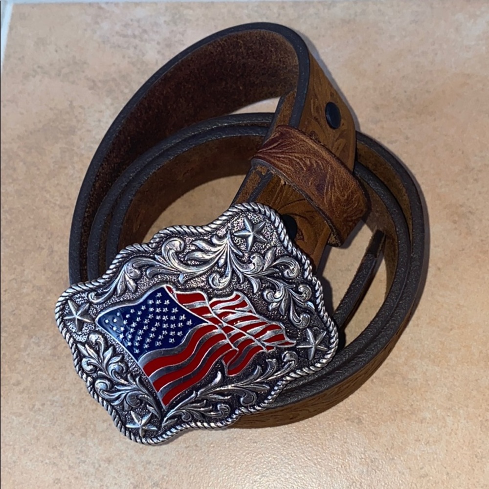 Boys Leather Belt